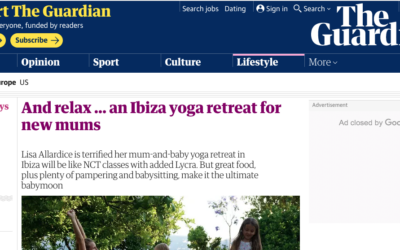 The Guardian | And Relax – Ibiza Retreat for New Mums