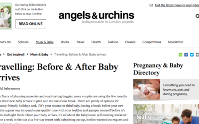 Angels and Urchins | Travelling: Before & After Baby