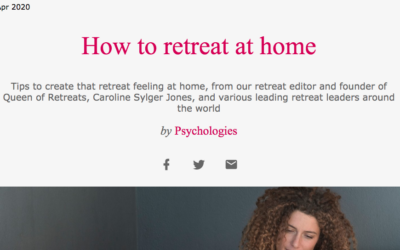 Psychologies Magazine | How to Retreat at Home